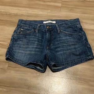 Joe’s jean twisted cuff short